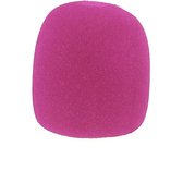 Microfoon Windkap - Microfoon - Cover - Plopkap - Cap - Windshield - 70x60mm - Roze - 1 stuk