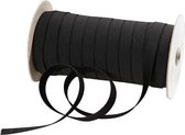 zwart band elastiek - 15 mm - 3 m - stevig maar soepel bandelastiek