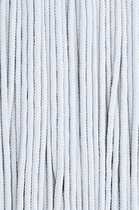 koord wit - 4 mm - jassenkoord - kledingkoord voor capuchon/jas/parka - 2 m hobbykoord