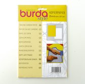 Burda karbon patroonpapier geel/wit