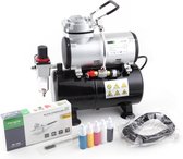 Fengda FD-186K Airbrush Compressor Set – Compleet met Airbrush Pistool