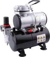 Fengda AS-186 Airbrush compressor met tank