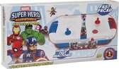 Marvel Super Hero Air Hockey - 50 cm - Hulk - Captain America - Iron Man - Spiderman