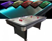 TopTable Airhockey Fast Flash Steel & Multi LED