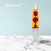 SafeTech™ Lavalamp - Rood - Tafellamp - Nachtlampje - Sfeer Lamp - 3 Kleuren