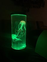 Lavalamp - Jellyfish - Afstandsbediening - Kinderen en Volwassenen - Kwallen - Bureaulamp - Nachtlamp - Sfeerlamp - Tafellamp - 7 Kleuren - LED Lamp