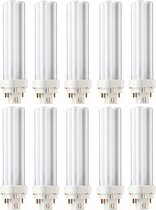 10 stuks Philips Master PL-C 18W/830/4P