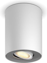 Philips Hue Pillar opbouwspot - warm tot koelwit licht - 1-spot - wit