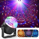 Mobstore Discolamp met Afstandsbediening en Muziekgestuurd - Kinderen - Volwassenen - Discolamp met 10 standen - Disco Lamp en Feest Licht op Geluid met 51 LEDs - Discobal - Discoverlichting - Feestverlichting