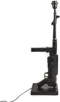 Housevitamin Gun Lamp XL -Zwart - 24x15x73cm Pistool - Geweer Lamp Zwart