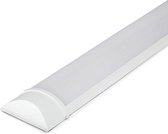 Qub LED Batten Montagebalk - 60cm - LED 18W - 4000K - Wit