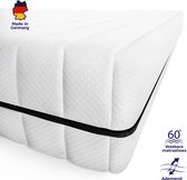 Matras - 140x200 - 7 zones - koudschuim - premium plus tijk - 15 cm - Gemiddeld