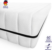 Matras - 120x200 - 7 zones - koudschuim - premium plus tijk - 15 cm - Gemiddeld