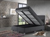 Complete Opbergboxspring 160x200 cm - Dreamhouse Space -  Tweepersoons bed/boxspring met opbergruimte