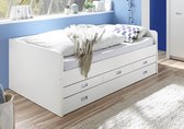 Bed Alaska Met Slaaplade 120 x 200 cm - Wit