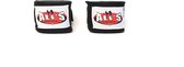 Ali's Fightgear 1 paar zwarte kleur 460 cm lang bandage-bandages voor boxing-boksen-kickboksen-muaythai-mma-thaiboksen