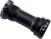 MUQZI  CNC trapas - Bottom bracket -  BSA - Geschikt voor Shimano 24MM hollowtech crankstellen - ZWART