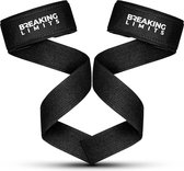 Breaking Limits Lifting Straps â€“ Lifting Grips/Hooks â€“ Deadlift Straps â€“ Lift Straps â€“ Fitness, Crossfit & Krachttraining â€“2 Stuks â€“Zwart
