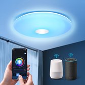 Aigostar Smart LED Plafondlamp QZB  - Slimme Plafonniere  - Appbesturing - iOS & Android - 2.4Ghz WiFi - 18W