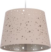 Relaxdays hanglamp sterren - kinderhanglamp - E27 fitting - plafondlamp kinderkamer - roze