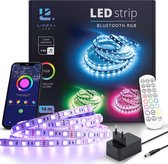 Lideka – LED Strip 10 meter (2x5) – Google Home & Alexa – Gaming Accesoires – Met Afstandsbediening