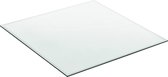 Glasplaat ESG veiligheidsglas 8 mm voor tafels 70x70 cm