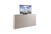 Beddenleeuw TV-Lift in Voetbord - Max. 43 inch TV - 140x86x21 - Ecru