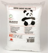Panda Vulling kussen Panda vulling 500 gram - Synthetische kussenvulling - knuffelvulling