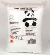 Panda Vulling kussen Panda vulling 500 gram - Synthetische kussenvulling - knuffelvulling