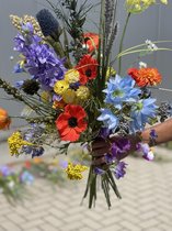 Seta Fiori zijden boeket – veldbloemen - 65cm -