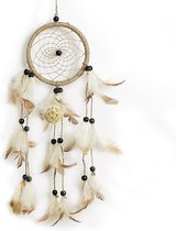 Indiaanse Dromen Vanger - Dream Catcher Klein - Indianen Deco Droomvanger Kralen Veren Ringen