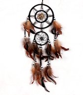 Grote Dromen Vanger XL - Dream Catcher Groot - Deco Droomvanger - Ringen Kraaltjes Veren