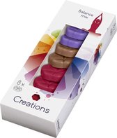 Bolsius geurchips Balance mix - Rood - set van 8