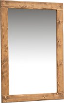 Moodadventures - Exclusives -  spiegel houten lijst donkerbruin - 120x80 - spiegels - staand en ophangbaar