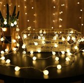 LED Slinger Lichtjes -  3 Meter - 20 Kleine Lampjes - Warm wit - Incl. 2x AA-Batterijen