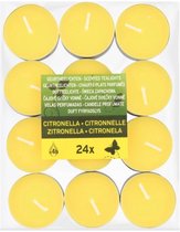 Geurtheelichten Citronella | Anti-mug | 24 stuks | Citronella waxinelichtjes