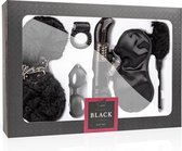 LoveBoxxx - I Love Black Cadeauset – Sex Toys voor Koppels - Erotische Geschenkset met Seksspeeltjes en Accessoires –  6-delig