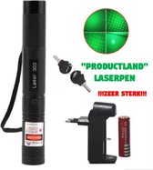 Veco Laserpen - 500/5000 Meter - 5MW - Laserpen Groen - Laserlamp - Zaklamp - Laser - Laser Pointer - Super Krachtig - Presentatie Laserpen - Professionele Laserpen - Laserlampjes - Batterij Aangedreven