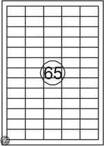 Etiket Quantore 38X21.2Mm 6500St