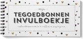 Tegoedbonnen boekje invulbaar algemeen blanco luxe parelmoer waardecheque coupon waardebon cadeaubonnen invulboekje