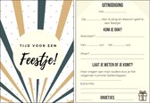Uitnodiging kinderfeestje | 20 stuks | uitnodigingskaarten | uitnodiging verjaardag | uitnodiging feest | uitnodiging kinderfeestje jongen | uitnodiging kinderfeestje meisje | uitnodiging feestje