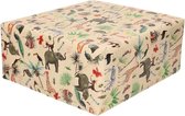 Rollen Inpakpapier/cadeaupapier jungle thema 300 x 70 cm - Cadeauverpakking kadopapier