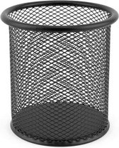 Pennenbak Zwart Metaal Rond Pennenhouder Bureau Accessories