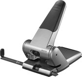 Leitz Heavy Duty Perforator met Aanleg - Perforeert Tot 65 Vel - Tot A3 Formaat - Voor Mappen En Ringbanden - Zilver