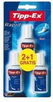 CORRECTIEVLOEISTOF TIPP-EX RAPID 20ML FOAM 2+1GRATIS