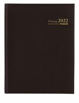 Brepols Agenda 2022 - Timing - Lima - 17,1 x 22 cm - Zwart
