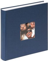 Walther Design FA-208-L Fun - Fotoalbum - 30 x 30 cm - Blauw - 100 pagina's