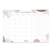 Fabrikten Terra Weekplanner - A4 - Bruin