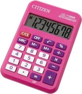 Citizen CI-LC110NR-PK Calculator Pocket Business Line, Roze