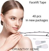 Face lift Tape - facelift zonder chirurgie - Instant Eyes, Face and Neck lift - 40 stuks - Transparent